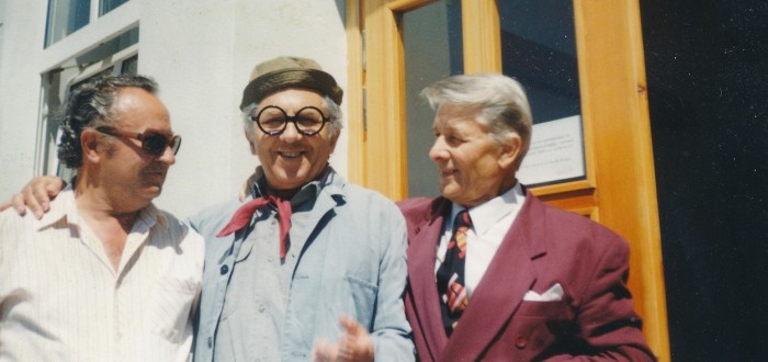 Většinu času na jevišti strávil Felix Holzmann v kostýmu trochu pomalejšího muže