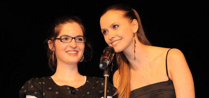 Zuzana Vejvodová a Kristýna Ryška v roce 2008