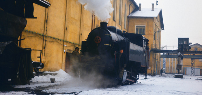 Mnoho let sloužila na vlečce žateckého cukrovaru průmyslová parní lokomotiva CP600