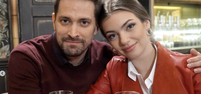 Robert Urban a Nelly Řehořová, která si zahrála matku jeho čtvrtého dítěte