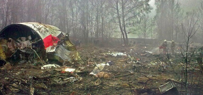 Posádka polského prezidentského speciálu se přivedla do neřešitelné situace