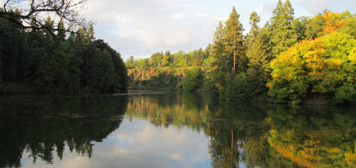 Průhonický park láká nejen na překrásné jezero