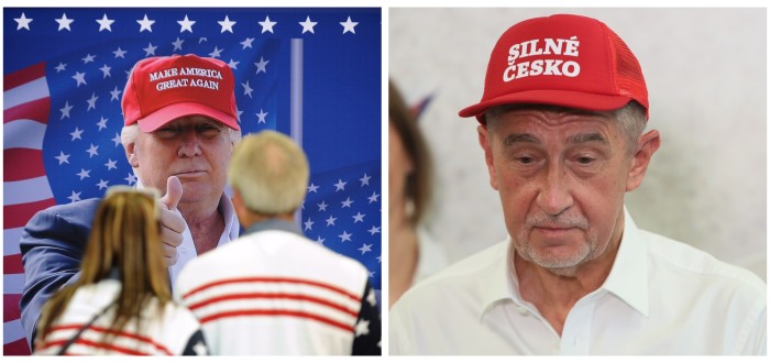 Expremiér Andrej Babiš si osvojil Trumpovy triky na manipulaci s davem. Začalo to kšiltovkou a pokračuje to podněcováním k občanským nepokojům