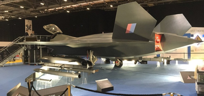 Model stíhače 6. generace Tempest v roce 2019. Stroje této generace mají ovládnout nebe po roce 2030 