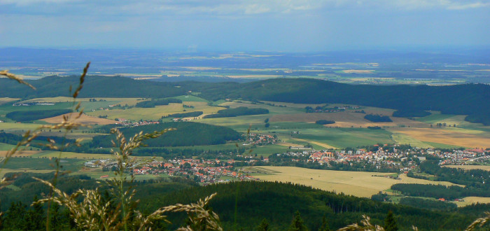 Jen pár kilometrů od Kakánova je hora Kleť s nádherným výhledem do krajiny