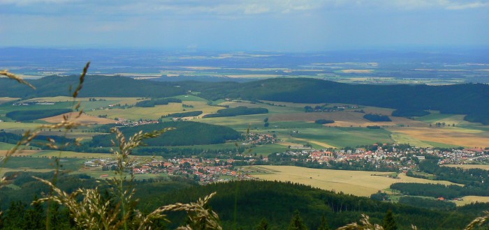 Jen pár kilometrů od Kakánova je hora Kleť s nádherným výhledem do krajiny