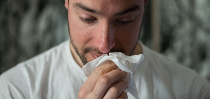 S ucpaným nosem vám může pomoci i pouhá horká sprcha