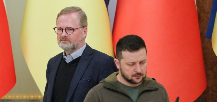 Petr Fiala na návštěvě Kyjeva