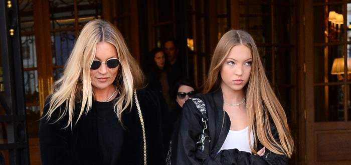 Kate Moss svou dceru v její modelingové kariéře plně podporuje