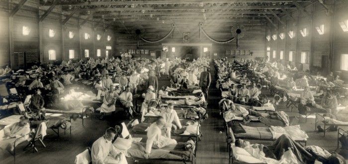 Epidemie španělské chřipky připravila o život až 100 000 000 lidí