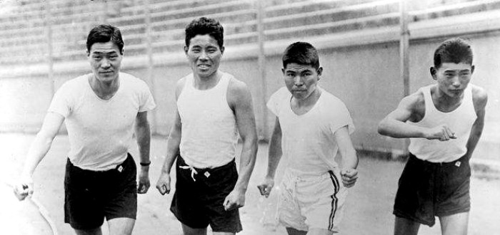 Japonští maratonci, Kanakuri s býlími šortkami