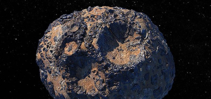 Asteroid 16 Psyche obíhá kolem Slunce mezi Marsem a Jupiterem v pásu podobných objektů (Ilustrační obr. - NASA)
