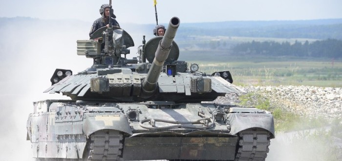 Ukrajina má ve výzbroji také moderní tank T-84, na němž odvedli skutečně zdařilou práci