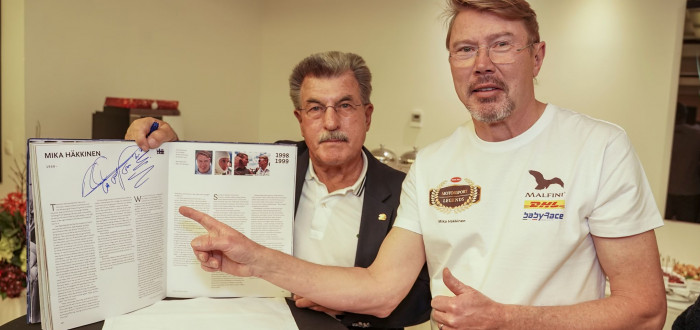  Rainer W. Schlegelmilch a Mika Häkkinen