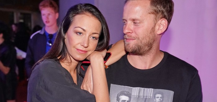 Agáta Hanychová a Jakub Prachař v roce 2018. Dceři Mie byl tehdy rok