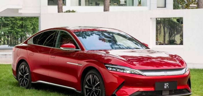 BYD Han je čínský elektromobil