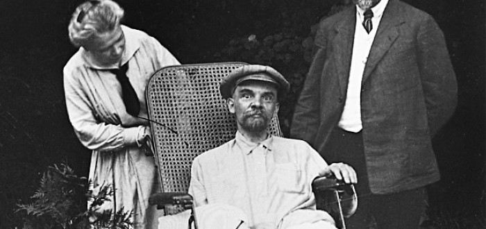 Poslední známá fotografie nemocného Vladimíra Iljiče Lenina