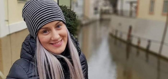 Na konci těhotenství nebyla kvůli dušnosti schopna spát vleže
