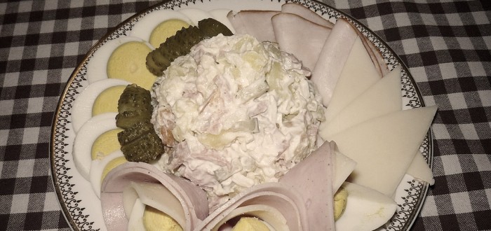 Vlašský salát byl (a je) klasikou, kterou zkrátka známe všichni... 