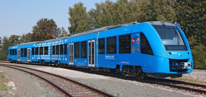 Jednotka Alstom Coradia iLINT s pohonem palivovými články