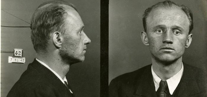 Osvald Závodský, zatčen ve Francii za odboj, rok 1942
