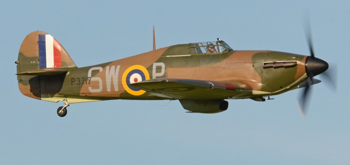Augustin Přeučil předal Němcům stíhačku Hawker Hurricane I