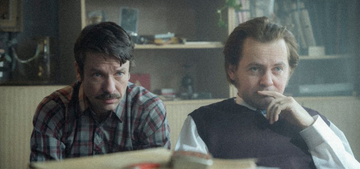 Václav Neužil (J. Markovič) a Petr Lněnička v novém seriálu Voyo