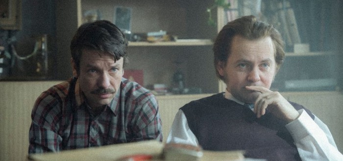 Václav Neužil (J. Markovič) a Petr Lněnička v novém seriálu Voyo
