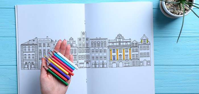 Zbavit se stresu vám pomohou mimo jiné i omalovánky pro dospělé