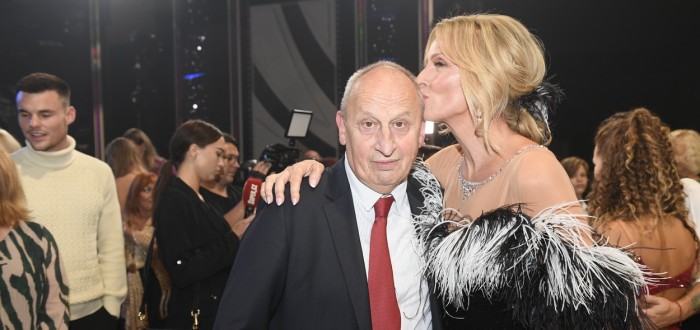 Jan Kraus přišel podpořit svou ženu Ivanu Chýlkovou na soutěž StarDance