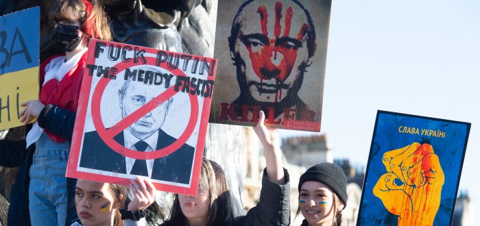 Putinova snaha o obhajobu invaze na Ukrajinu ztroskotala
