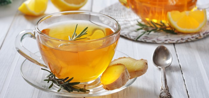 Zázvorový čaj pomáhá snižovat chuť k jídlu
