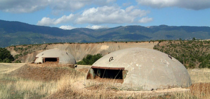Albánské bunkry