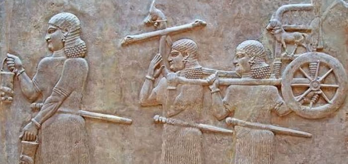 Sumérská civilizace. Jeden z navrácených artefaktů