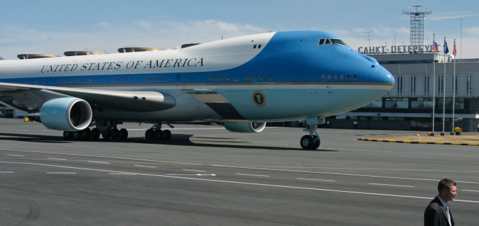 Air Force One - VC 25 - letadlo současných amerických prezidentů