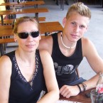 Marcela Pražáková se svým synem Davidem