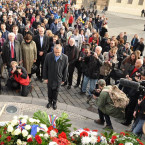 Oslavy 28. října na Hradčanském náměstí