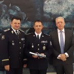 Oceněný policista René Peták (uprostřed) je šéfem příbramské policie od roku 2010. Čím si zasloužil prestižní ocenění? Čtěte v rozhovoru