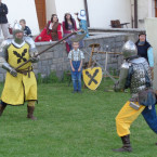 Rytířský turnaj na počest narození kralevice Václava