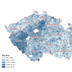 Interaktivní mapa prozradí mnohé. Čistá data bez posuzování