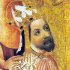Karel IV. nechal ze slavných korunovačních klenotů původně zhotovit pouze korunu. Žezlo a jablko přibyly časem