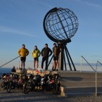 Kluci na Nordkapp dorazili po 41 dnech jízdy... 