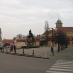 Nehoda se stala na Jiřího náměstí
