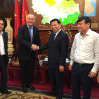 Pavel Sehnal jedna s vedením provincie Bac Ninh