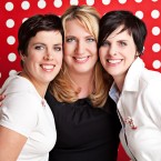 InspiroMatky: zleva Mgr.Veronika Trutzová, Jenůfa Pecháčková, Mgr. Kateřina Dvořáčková