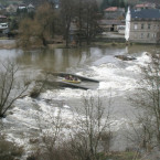 Jez Podělusy u Týnce nad Sázavou