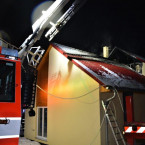 Na rodinném domě vznikla škoda kolem 400 tisíc korun