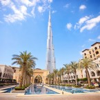Burj Khalifa je největším mrakodrapem světa
