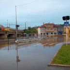 Přesně před pěti lety se střed Kralup nad Vltavou změnil v rybník.