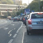 Ráno zdržení zhruba čtvrt hodiny, odpoledne klidně čtyřicet minut